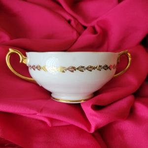 Vintage Royal Standard Bone China Footed Soup Bowl ~ England ~
